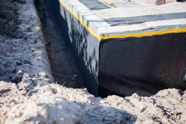 Professional Emergency Waterproofing technician working in Springtown, PA